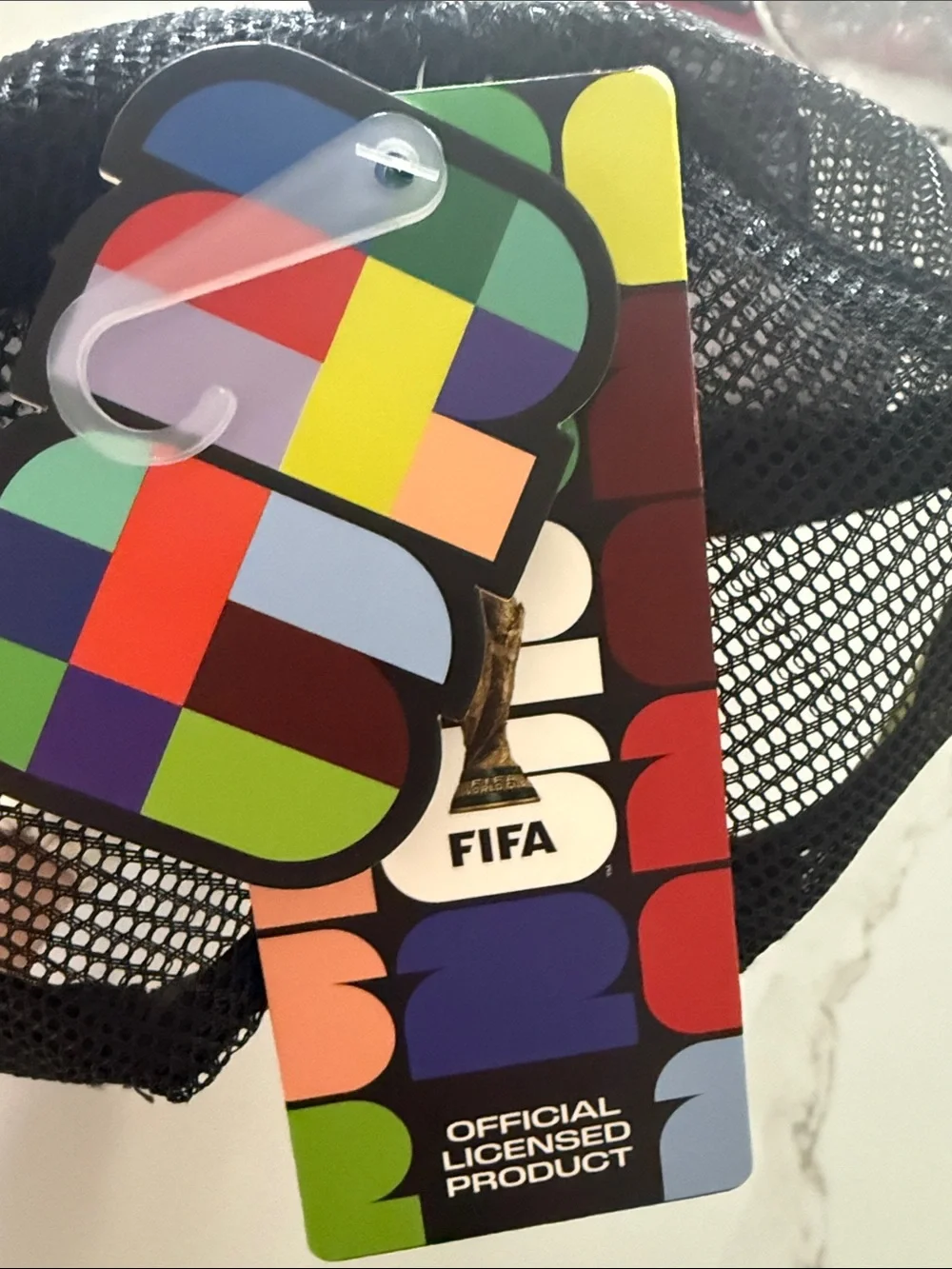 FIFA 2026 World Cup Black Trucker Hat NWT (unisex)
